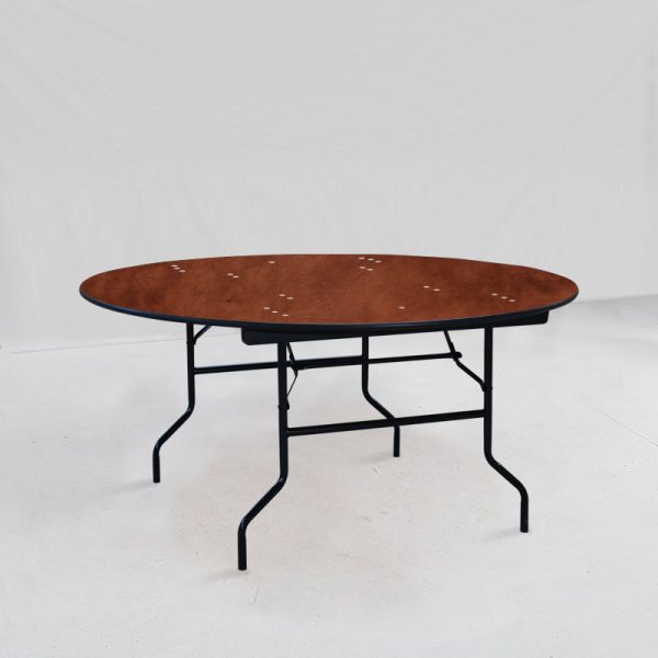 60" round banquet table