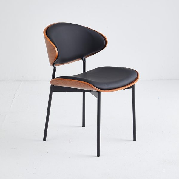 Restaurant chair (C-65-WN-VY-BLA)